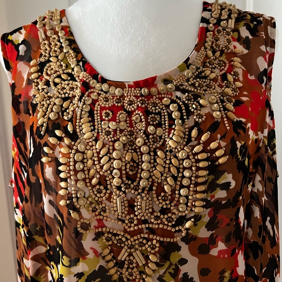 Embellished Multicolor Dress - Picture 2 of 3